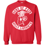 Sweatshirts Red / S Sons of Pain Crewneck Sweatshirt