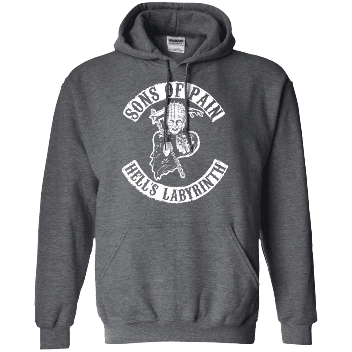 Sweatshirts Dark Heather / S Sons of Pain Pullover Hoodie