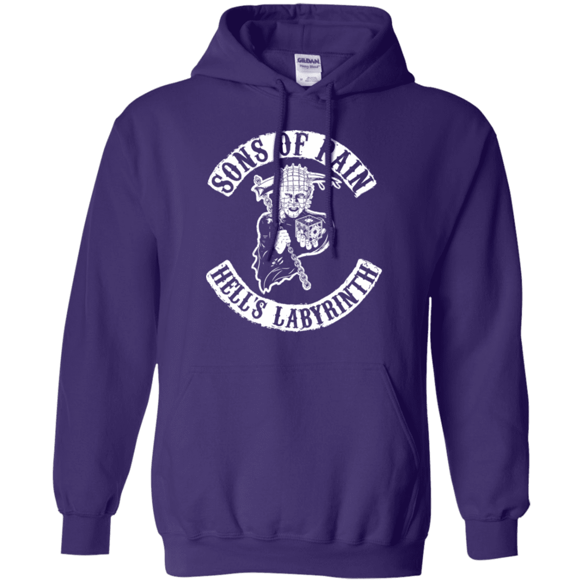 Sweatshirts Purple / S Sons of Pain Pullover Hoodie