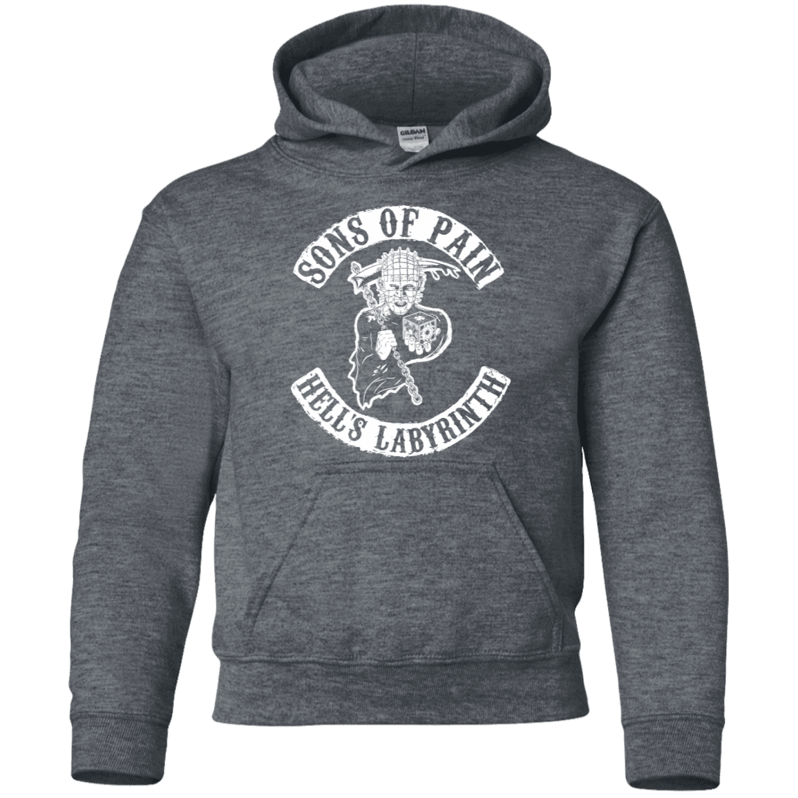 Sweatshirts Dark Heather / YS Sons of Pain Youth Hoodie