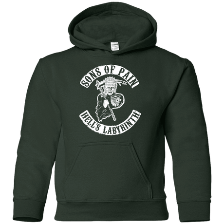 Sweatshirts Forest Green / YS Sons of Pain Youth Hoodie