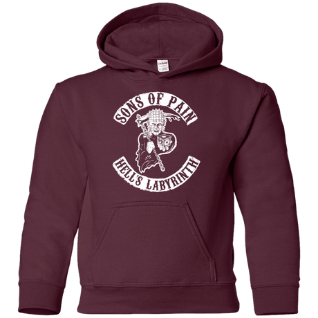 Sweatshirts Maroon / YS Sons of Pain Youth Hoodie