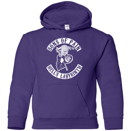 Sweatshirts Purple / YS Sons of Pain Youth Hoodie