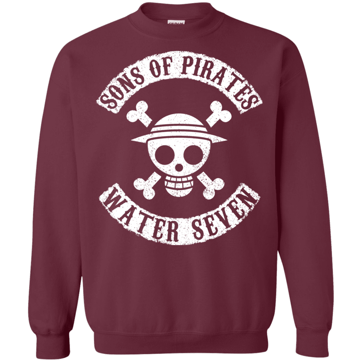 Sweatshirts Maroon / S Sons of Pirates Crewneck Sweatshirt
