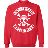 Sweatshirts Red / S Sons of Pirates Crewneck Sweatshirt