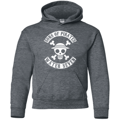 Sweatshirts Dark Heather / YS Sons of Pirates Youth Hoodie