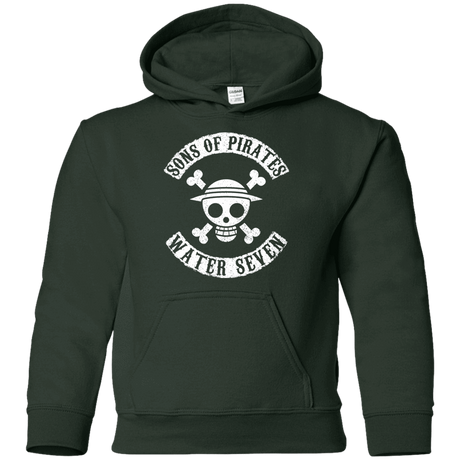 Sweatshirts Forest Green / YS Sons of Pirates Youth Hoodie