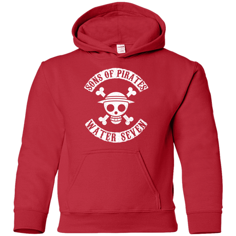 Sweatshirts Red / YS Sons of Pirates Youth Hoodie