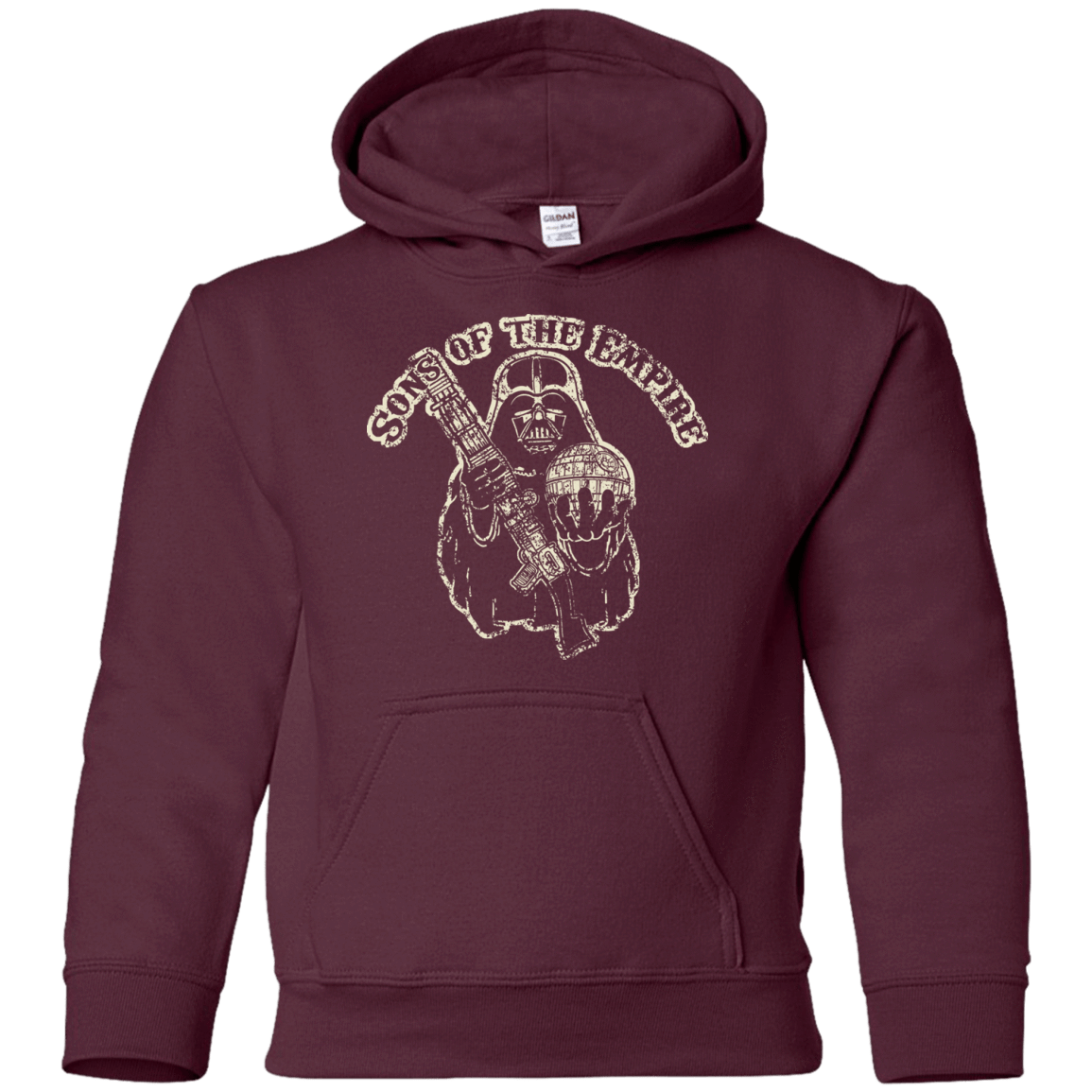 Sweatshirts Maroon / YS Sons of the empire Youth Hoodie