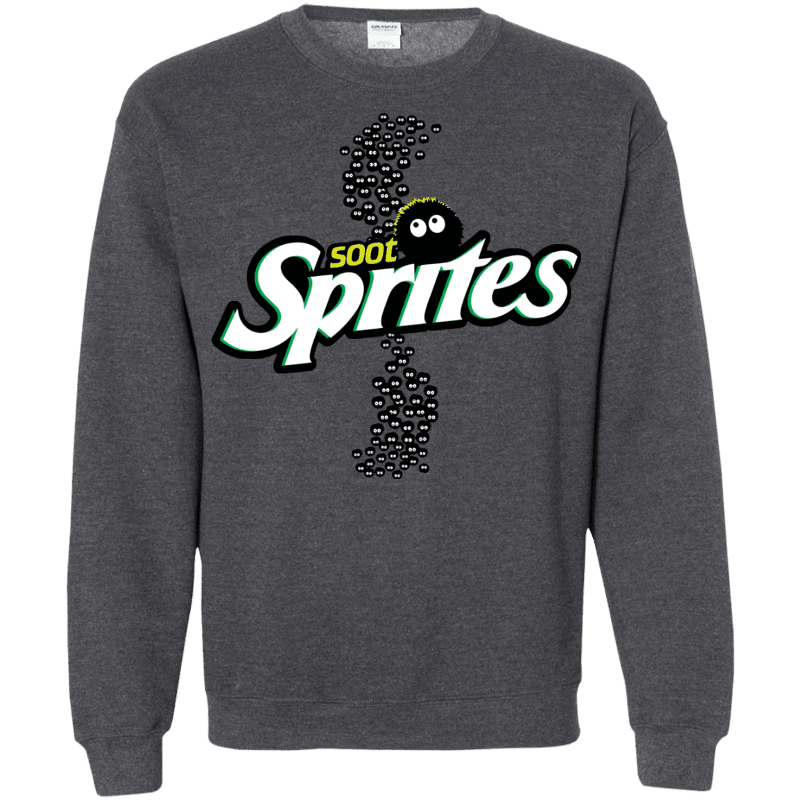 Sweatshirts Dark Heather / S Soot Sprites Crewneck Sweatshirt