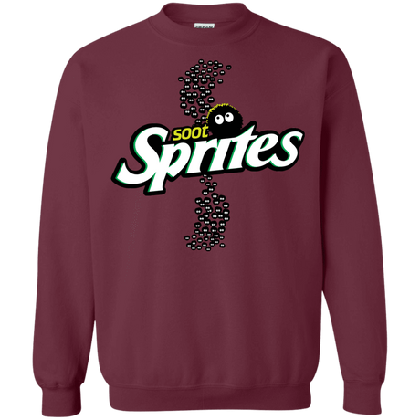 Sweatshirts Maroon / S Soot Sprites Crewneck Sweatshirt