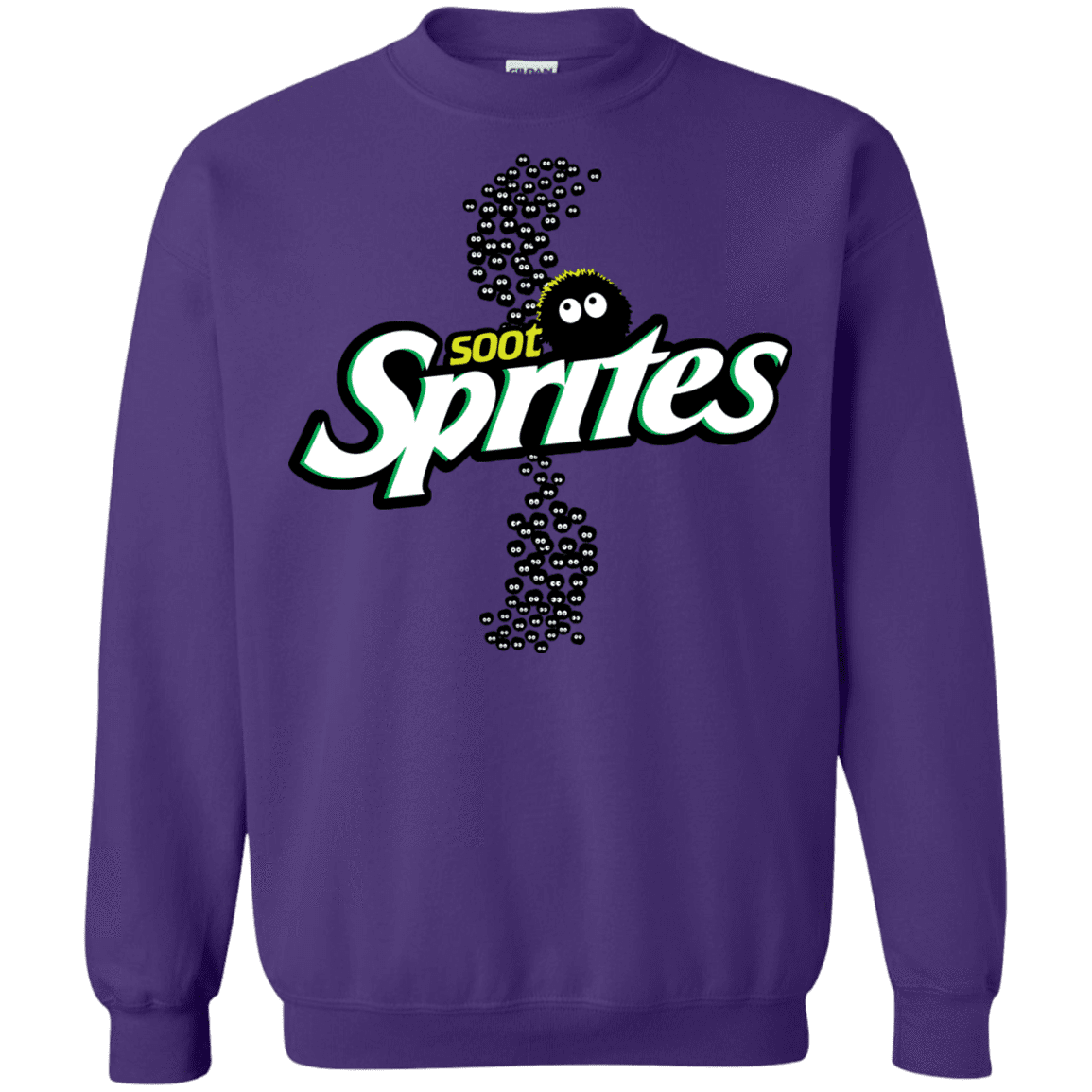 Sweatshirts Purple / S Soot Sprites Crewneck Sweatshirt