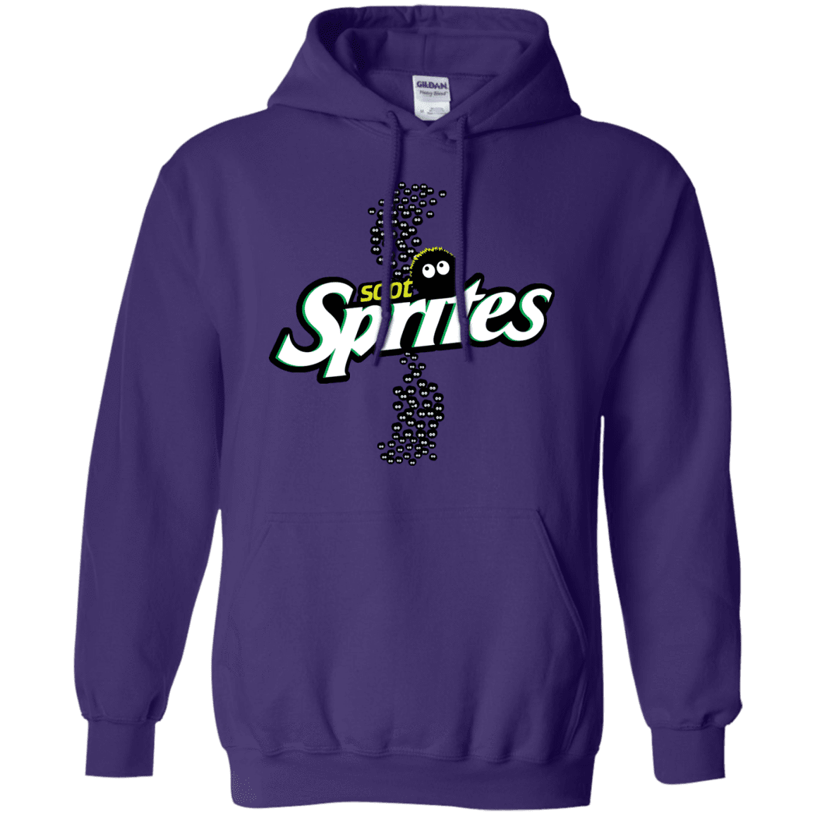 Sweatshirts Purple / S Soot Sprites Pullover Hoodie