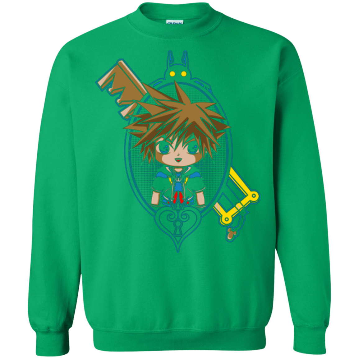 Sweatshirts Irish Green / Small Sora Portrait Crewneck Sweatshirt