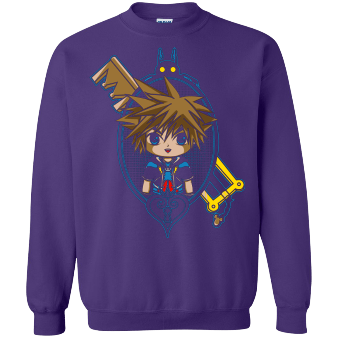 Sweatshirts Purple / Small Sora Portrait Crewneck Sweatshirt