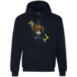 Sweatshirts Navy / Small Sora Portrait Premium Fleece Hoodie