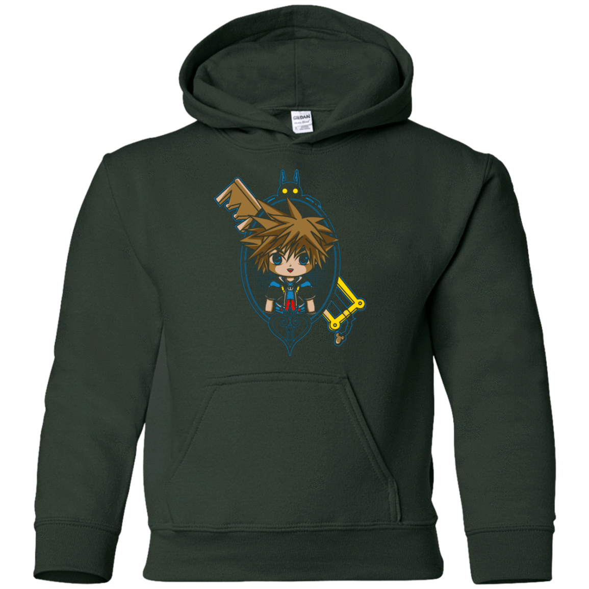 Sweatshirts Forest Green / YS Sora Portrait Youth Hoodie