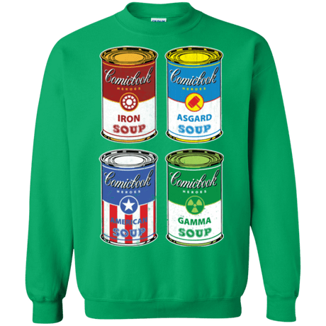 Sweatshirts Irish Green / Small Soup Assemble Crewneck Sweatshirt