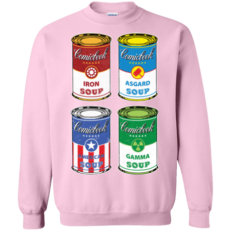 Sweatshirts Light Pink / Small Soup Assemble Crewneck Sweatshirt
