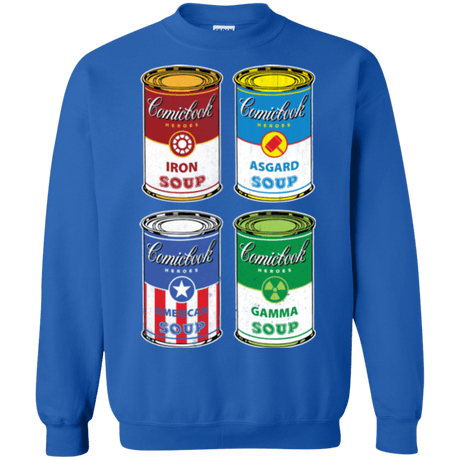 Sweatshirts Royal / Small Soup Assemble Crewneck Sweatshirt