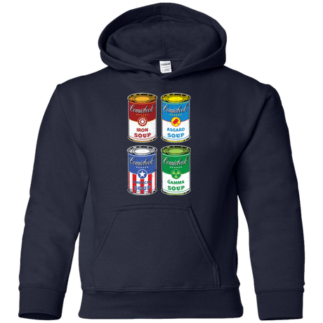 Sweatshirts Navy / YS Soup Assemble Youth Hoodie