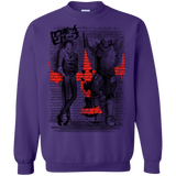 Sweatshirts Purple / S Space Bounty Hunters Crewneck Sweatshirt
