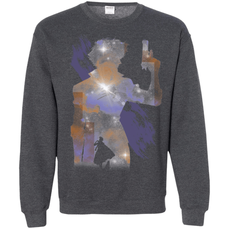 Sweatshirts Dark Heather / Small Space Cowboy Crewneck Sweatshirt