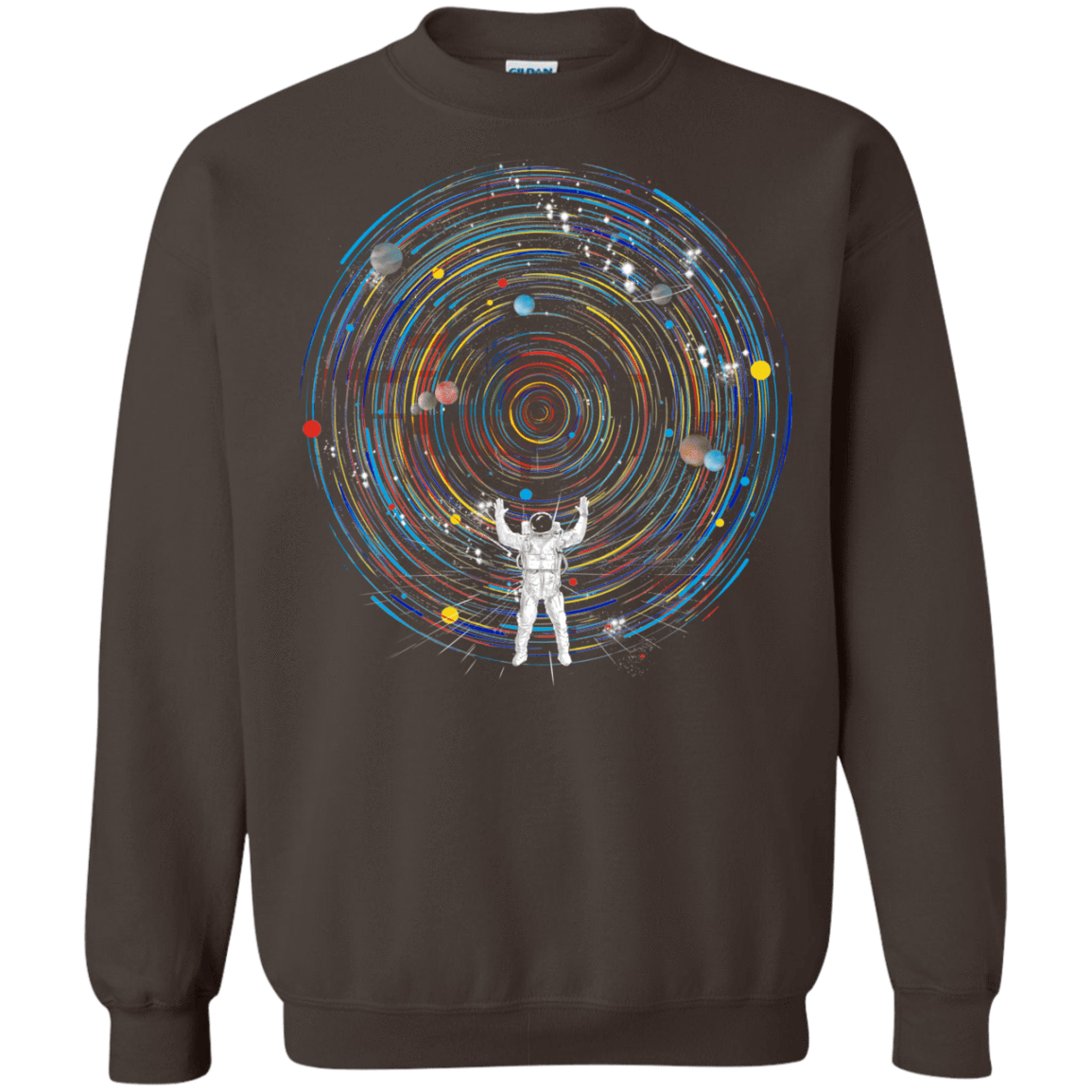 Sweatshirts Dark Chocolate / S Space DJ Crewneck Sweatshirt