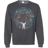 Sweatshirts Dark Heather / S Space DJ Crewneck Sweatshirt
