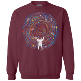 Sweatshirts Maroon / S Space DJ Crewneck Sweatshirt