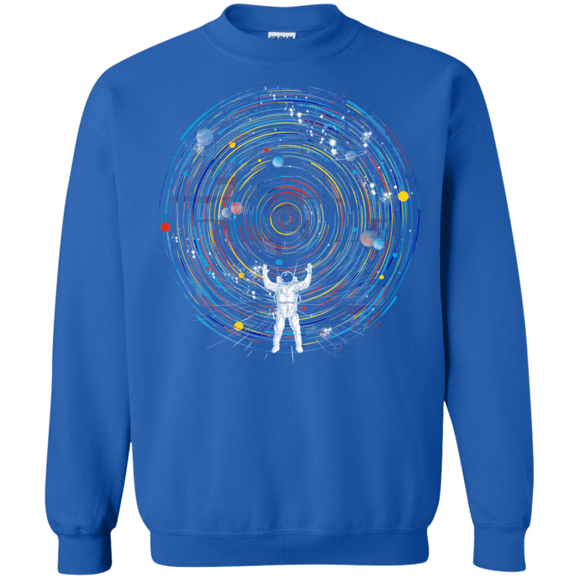 Sweatshirts Royal / S Space DJ Crewneck Sweatshirt
