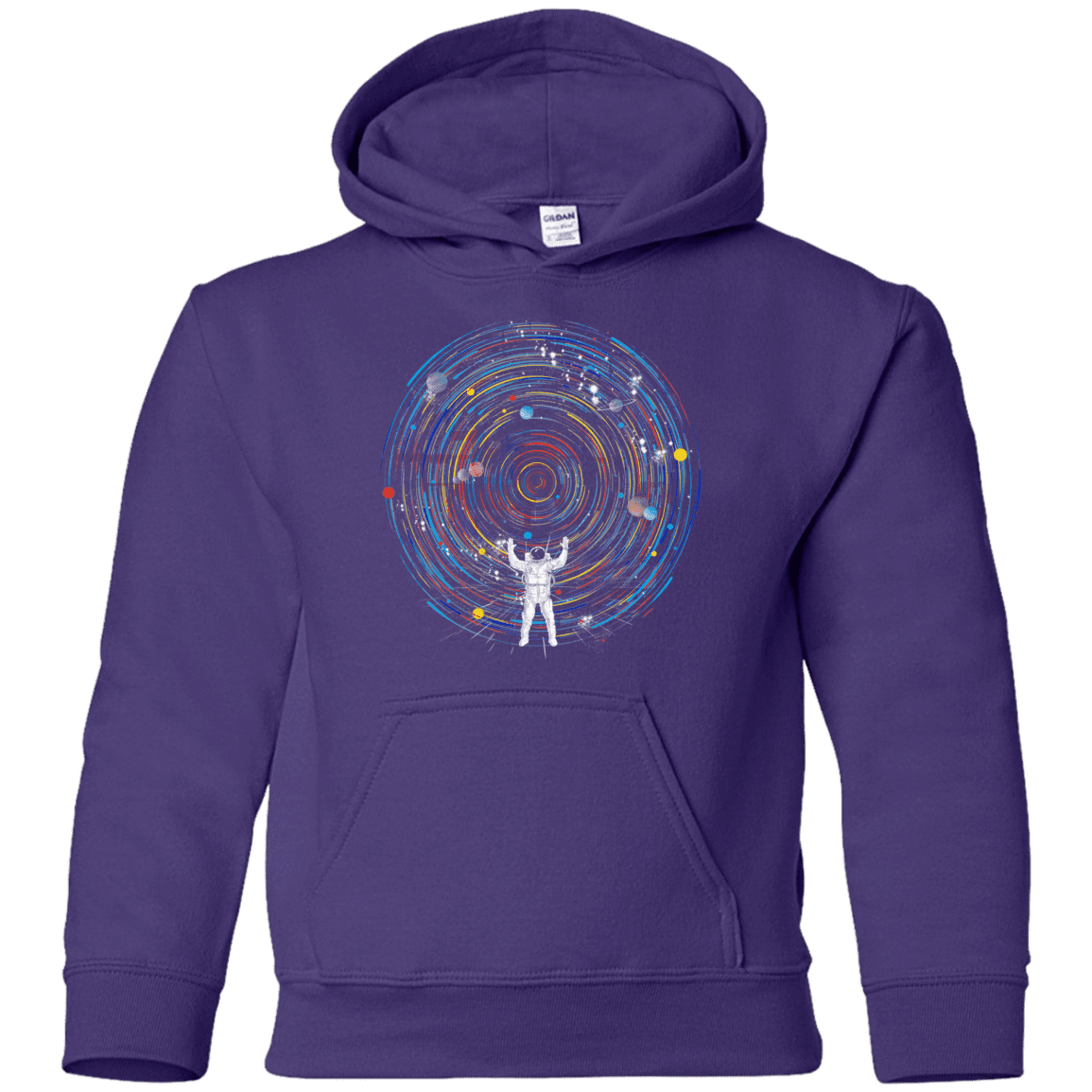 Sweatshirts Purple / YS Space DJ Youth Hoodie