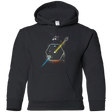 Sweatshirts Black / YS Space Fragmentation Travel Youth Hoodie