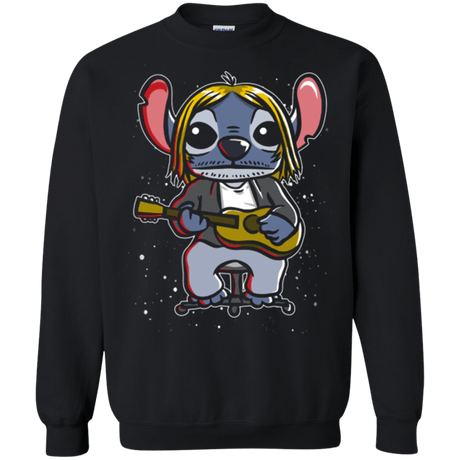 Sweatshirts Black / Small Space Grunge Crewneck Sweatshirt