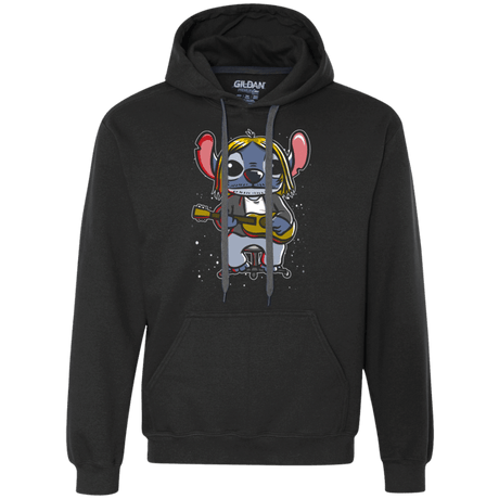 Sweatshirts Black / Small Space Grunge Premium Fleece Hoodie