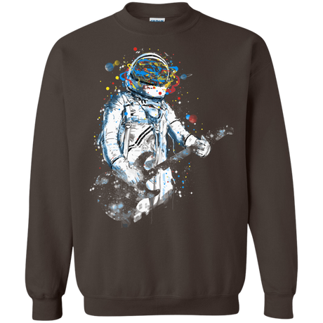 Sweatshirts Dark Chocolate / S Space Guitar Crewneck Sweatshirt