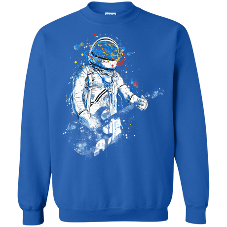 Sweatshirts Royal / S Space Guitar Crewneck Sweatshirt
