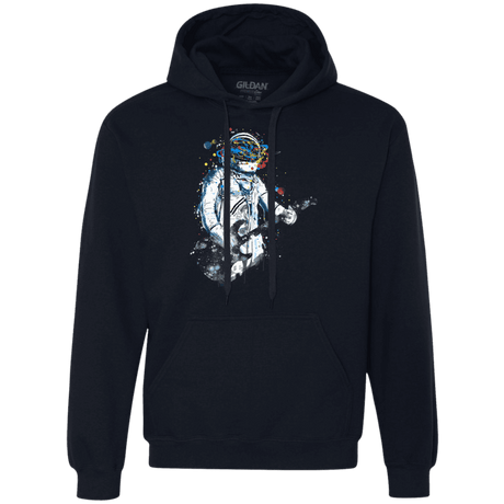 Sweatshirts Navy / S Space Guitar Premium Fleece Hoodie