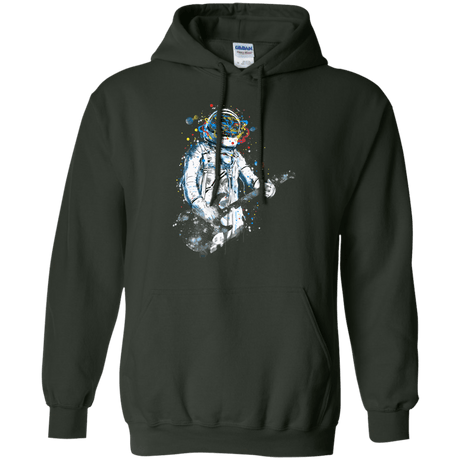 Sweatshirts Forest Green / S Space Guitar Pullover Hoodie