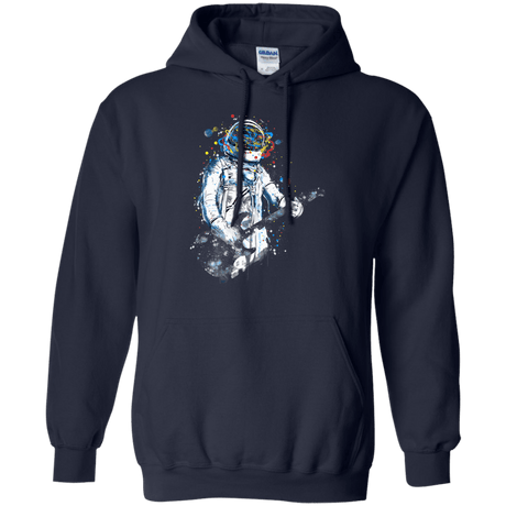 Sweatshirts Navy / S Space Guitar Pullover Hoodie