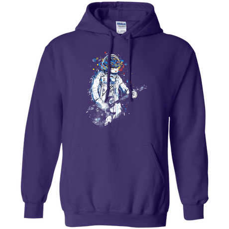 Sweatshirts Purple / S Space Guitar Pullover Hoodie