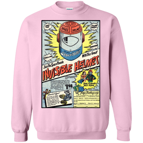 Sweatshirts Light Pink / Small Space Helmet Crewneck Sweatshirt