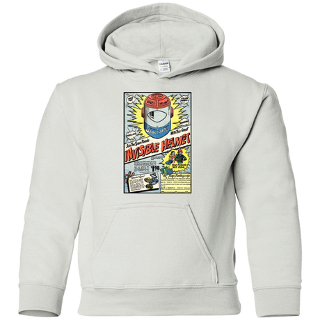 Sweatshirts White / YS Space Helmet Youth Hoodie