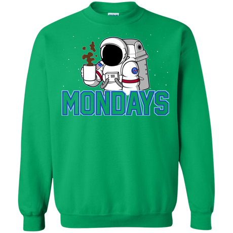 Sweatshirts Irish Green / S Space Mondays Crewneck Sweatshirt