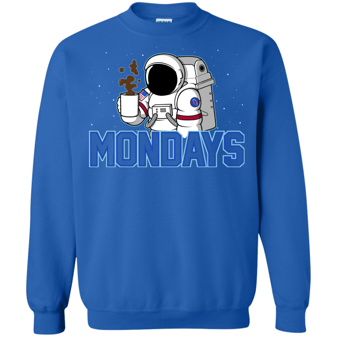 Sweatshirts Royal / S Space Mondays Crewneck Sweatshirt