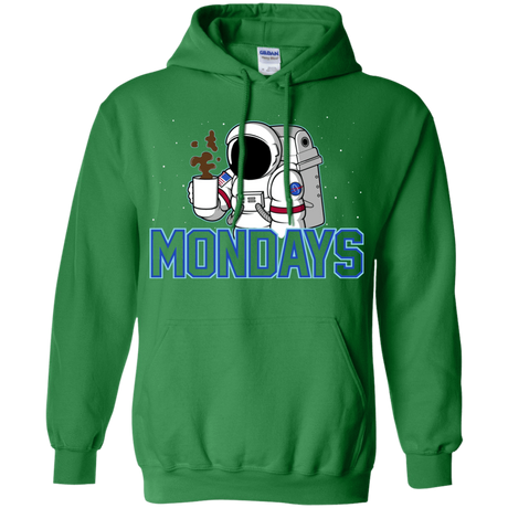 Sweatshirts Irish Green / S Space Mondays Pullover Hoodie