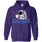 Sweatshirts Purple / S Space Mondays Pullover Hoodie