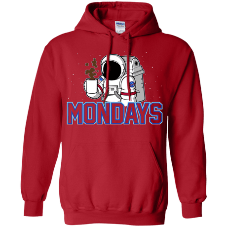 Sweatshirts Red / S Space Mondays Pullover Hoodie