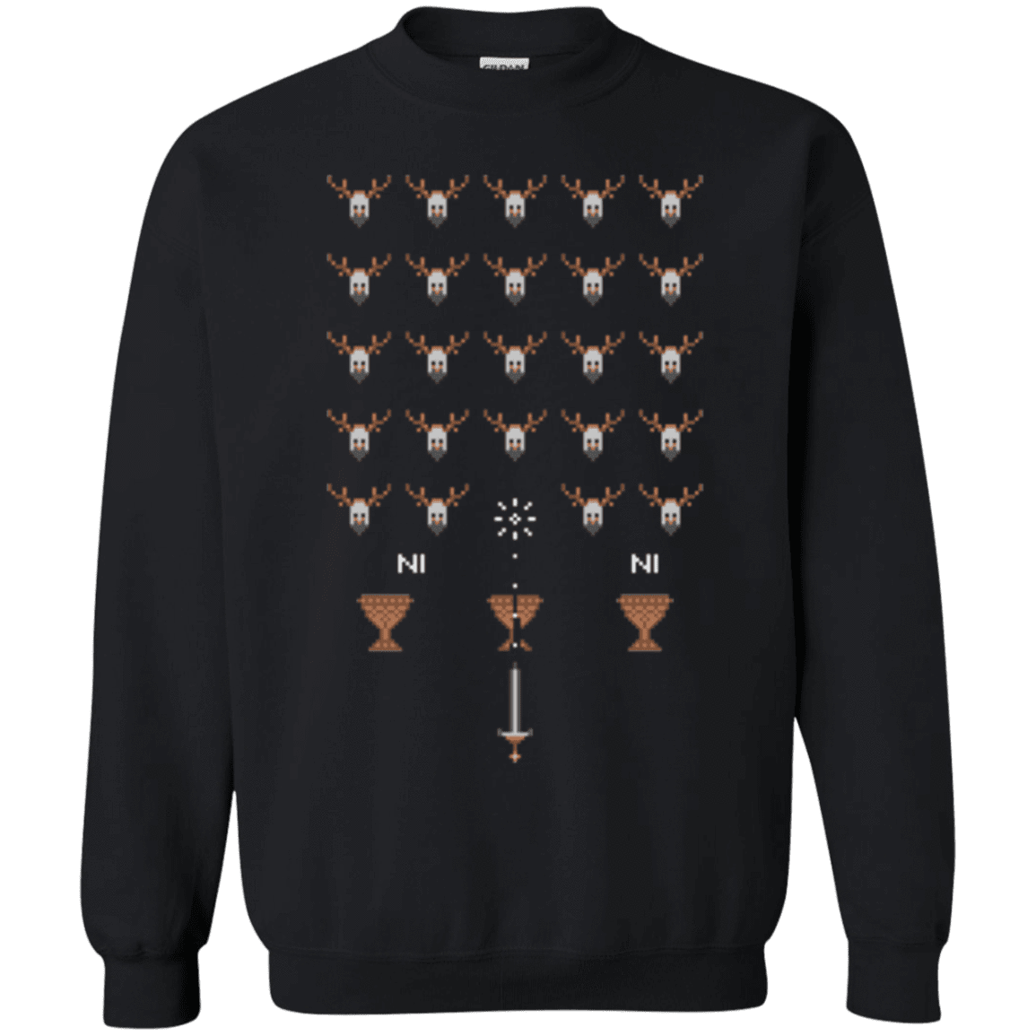 Sweatshirts Black / Small Space NI Invaders Crewneck Sweatshirt
