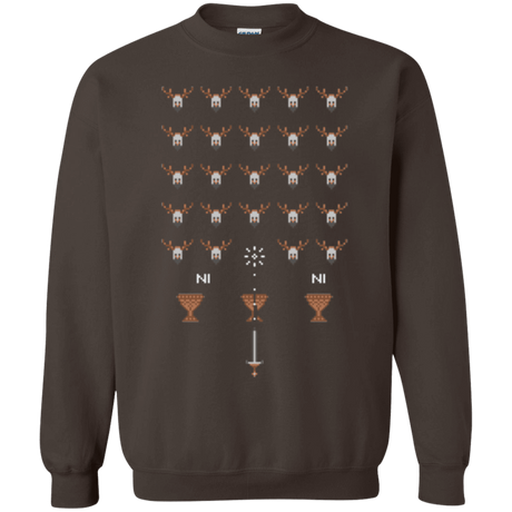 Sweatshirts Dark Chocolate / Small Space NI Invaders Crewneck Sweatshirt